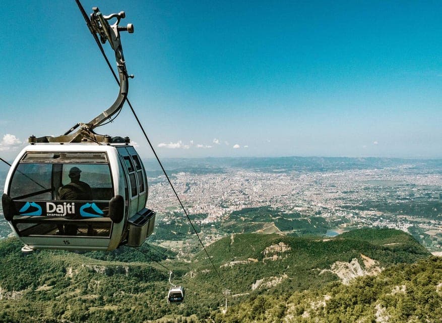 Dajti Mount, Cable Car Ticket With Transport